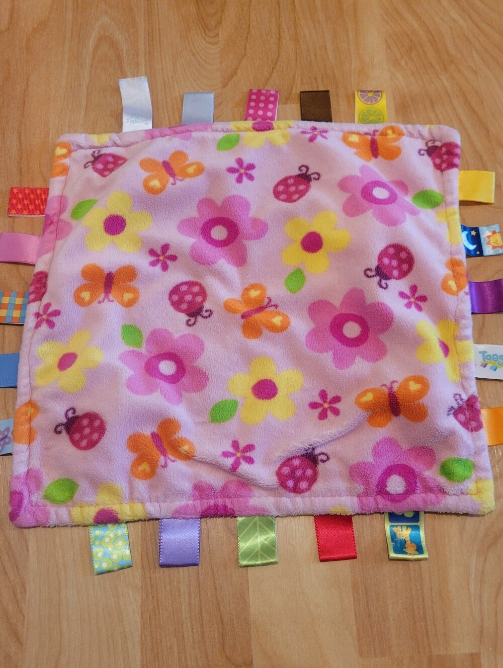 Taggies Baby Lovie Comfort Item Floral Butterfly